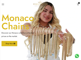 Daisy Joyeria website screenshot