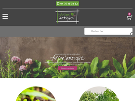 'plantearomatique.com' screenshot