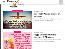 'eventstodayz.com' screenshot