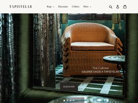 tapistelar.com homepage screenshot