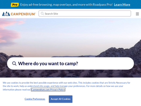 'campendium.com' screenshot