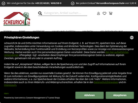 'scheurich24.de' screenshot