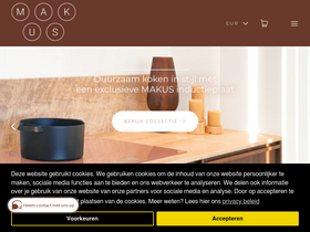 makuskitchen.com homepage screenshot
