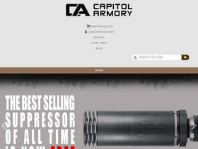 'capitolarmory.com' screenshot