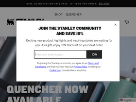 eu.stanley1913.com website screenshot