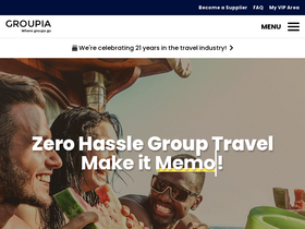 'groupia.com' screenshot