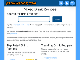 'drinknation.com' screenshot