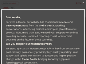 'scidev.net' screenshot