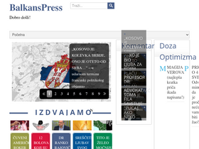 'balkanspress.com' screenshot