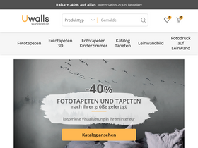 'uwalls.de' screenshot