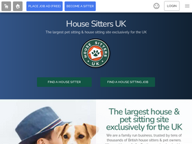 'housesittersuk.co.uk' screenshot