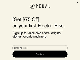 'pedalelectric.com' screenshot