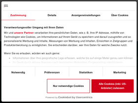 'wienerborse.at' screenshot