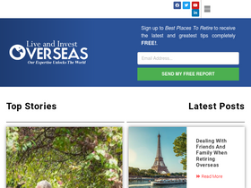 'liveandinvestoverseas.com' screenshot
