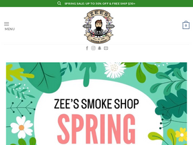 'zeevapor.com' screenshot