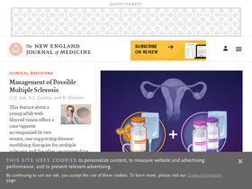 'nejm.org' screenshot