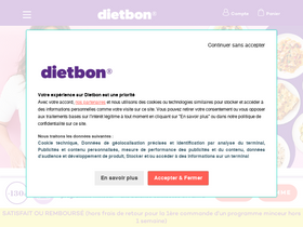 'dietbon.fr' screenshot