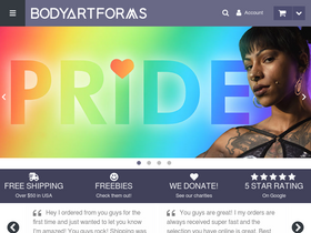 'bodyartforms.com' screenshot