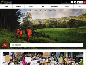 'nzgeo.com' screenshot