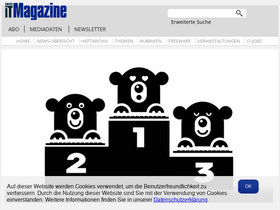 'itmagazine.ch' screenshot