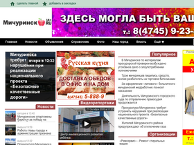 'michurinsk.ru' screenshot
