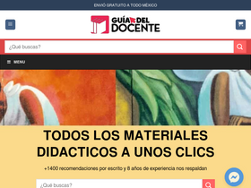 'guiadeldocente.mx' screenshot