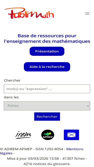 publimath.fr
