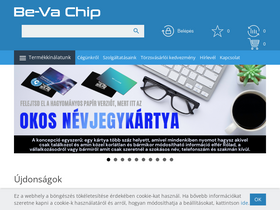 'bevachip.hu' screenshot