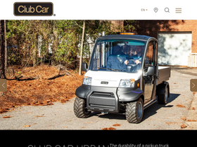 'clubcar.com' screenshot