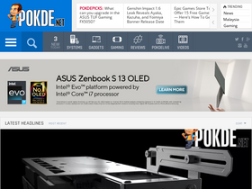 'pokde.net' screenshot