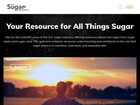 'sugar.org' screenshot