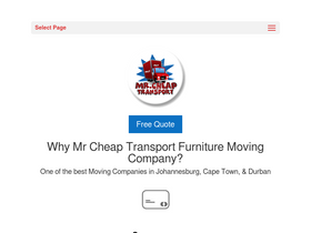 mrcheaptransport.co.za