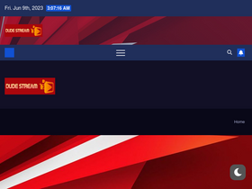 'dudestream.com' screenshot