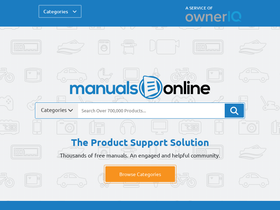 'manualsonline.com' screenshot