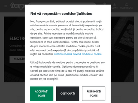 'fruugo.ro' screenshot