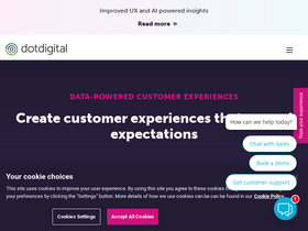 'dotdigital.com' screenshot