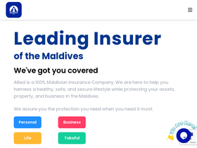 'allied.mv' screenshot