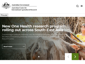 'aciar.gov.au' screenshot