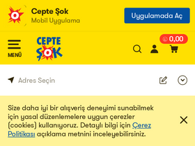 'sokmarket.com.tr' screenshot