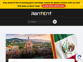 'rantent.com' screenshot