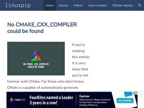 'linuxpip.org' screenshot