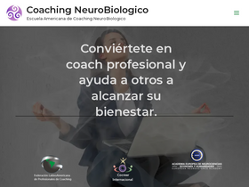 'coachingneurobiologico.com' screenshot