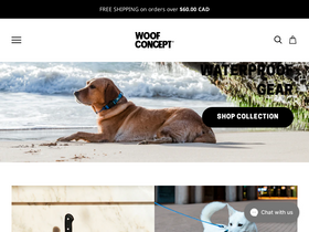 woofconcept.com website screenshot