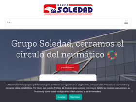 'gruposoledad.com' screenshot