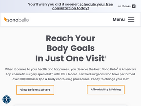'sonobello.com' screenshot