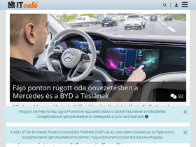 'itcafe.hu' screenshot