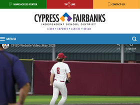 'cfisd.net' screenshot