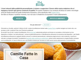 'ilclubdellericette.it' screenshot