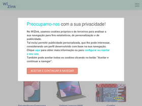 'wizink.pt' screenshot