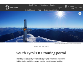 'sentres.com' screenshot